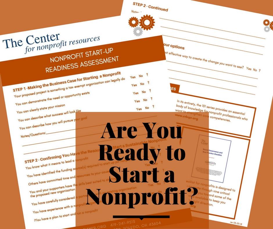 are you ready to start a nonprofit 1