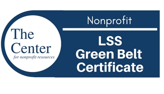 C4NPR Digital Badge LSS Green Belt Dark Blue