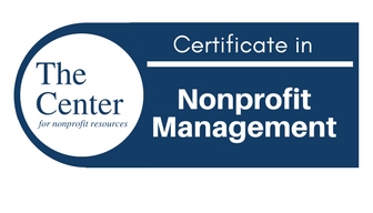 C4NPR Digital Badge Nonprofit Management Dark Blue